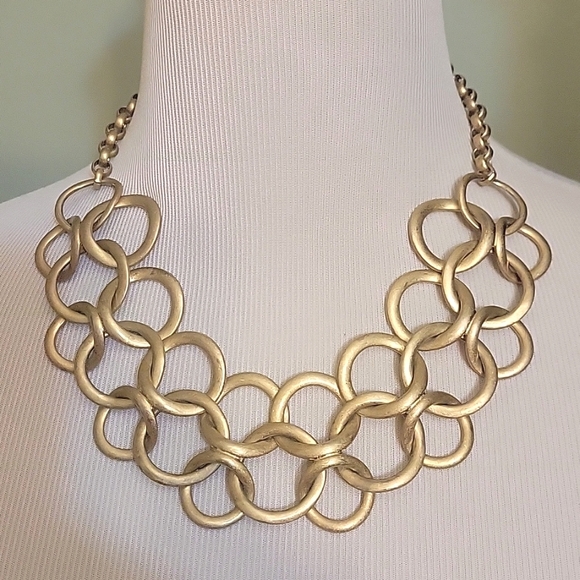 Stella & Dot Jewelry - Stella & Dot Crosby Goldtone Link Necklace